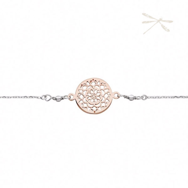 rosegold silver bracelet