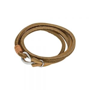 leather wrap cuff bracelet