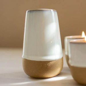 tall ceramic vase candle