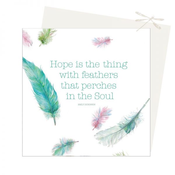 Feathers of Hope card
