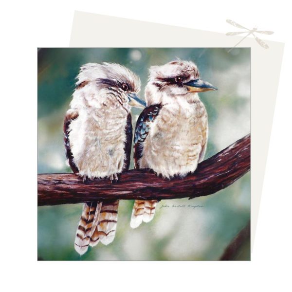 2 kookaburra's card