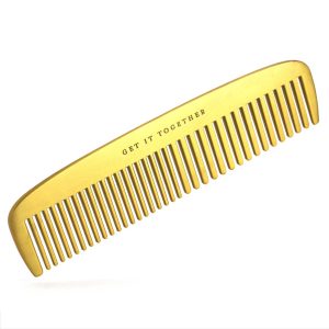 Brass comb
