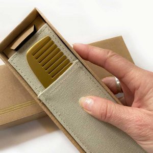 comb in gift box