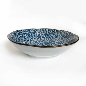 Kusa pattern Japanese pottery bowl