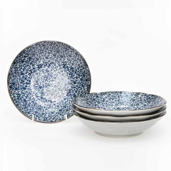 Kusa pattern Japanese pottery Bowls