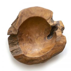 Carved Wooden Bowl
