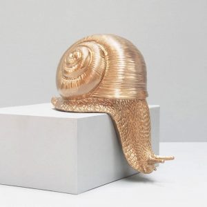 gold creeping snail