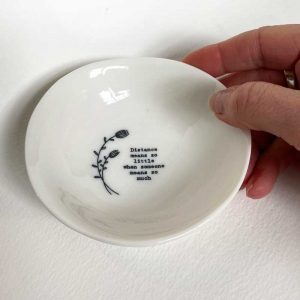 porcelain trinket dish