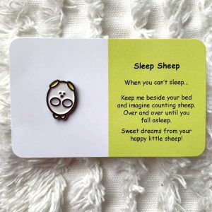 sleep sheep pin