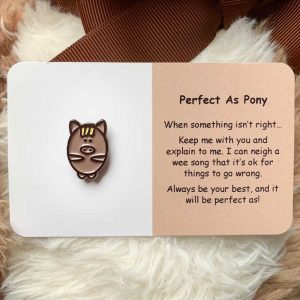 perfect as a pony pin