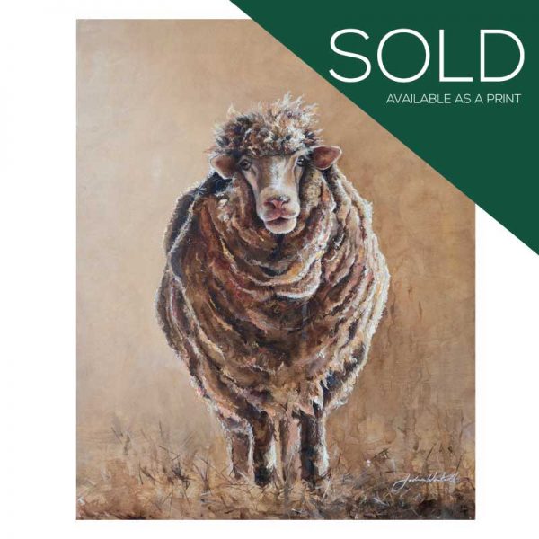 Sold painting sheep