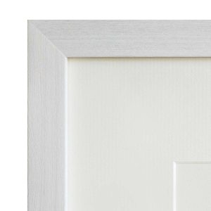 white washed timber frame