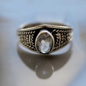Gemstone Adira ring Clear Quartz