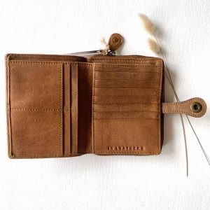 Leather Wallet Tulip
