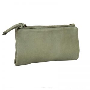 Leather Green Wallet Bl04