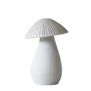 Porcelain Mushroom ornament large