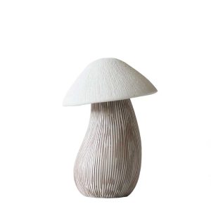 Porcelain Mushroom ornament small