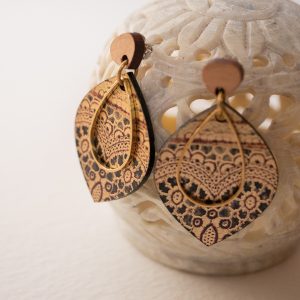 Indian pattern Drop earring Shyla