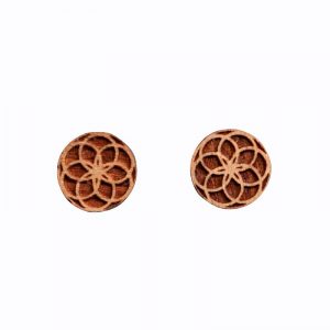 seed of life wooden studs
