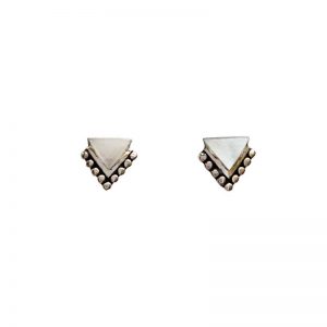 Triangle Silver earrings