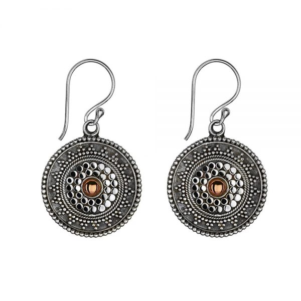 mandala tribal earrings