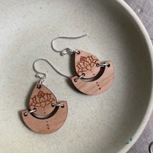 lotus pond earrings