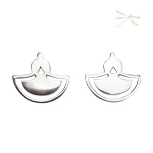 Luna silver earrings