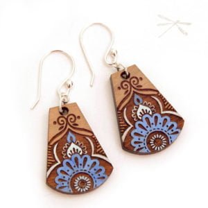 Blue Passion earring