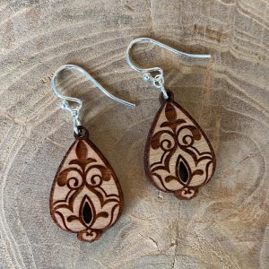 waterlily lotus earrings