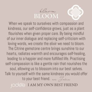 Bloom design meaning card