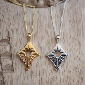 Gold / Silver Passage design necklace