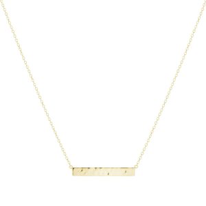 gold bar pendant