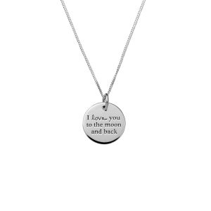 To the moon and back necklace