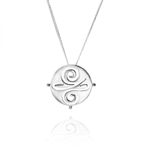 Silver New Beginnings necklace