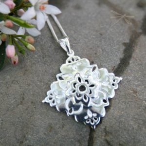 intuition Silver pendant