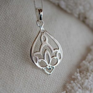 waterlily lotus pendant