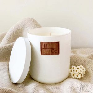 peony and lily candle