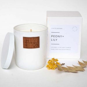 Peony & Lily candle