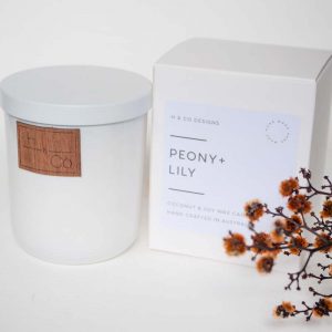 Peony & Lily candle
