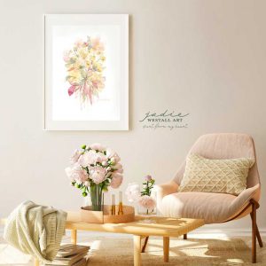 Flower Bouquet framed Print