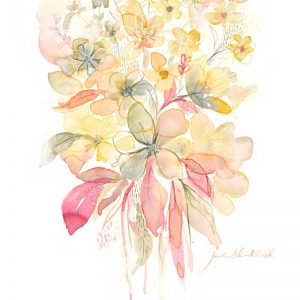 Flower Bouquet Artwork Print