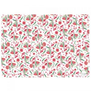 Gum flower wrapping paper